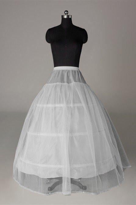 Fashion Wedding Petticoat Accessories Ivory Floor Length INP6