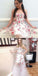 A-Line Sweetheart Long White Tulle Prom Dress with Floral Appliques INF73