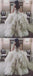 Princess A-Line Sweetheart Floor-Length Ivory Tulle Wedding Dress with Lace INE99
