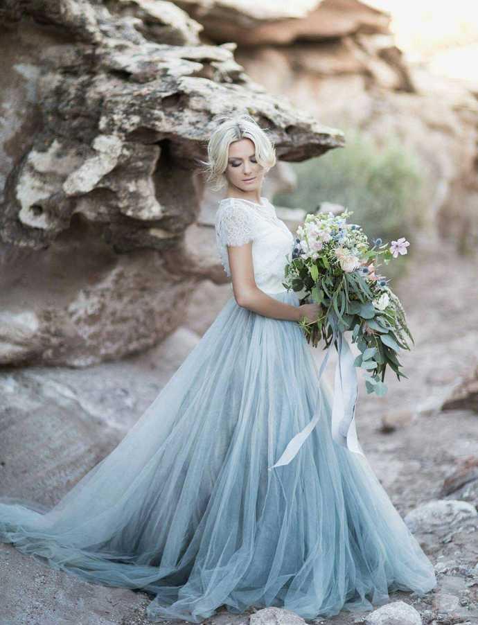 Beautiful lace Top Short Sleeves Prom Dress, A Line Cheap Wedding Dresses ING4