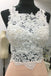 Halter Neck Beadings Blush Appliques Beaded Chiffon Prom Dress INS84