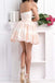 Sweetheart A Line Short Lace Appliques Homecoming Dress,Cocktail Party Dresses INA92
