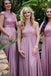 Cap Sleeves Bridesmaid Dresses,Chiffon Bridesmaid Dress,Long Bridesmaid Dresses,Lace Bridesmaid Dress