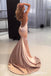 Mermaid Spaghetti Straps Sexy Prom Dresses. Cheap Formal Evening Dress INJ27