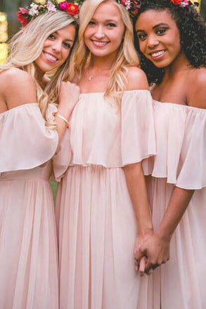 Long Bridesmaid Dresses