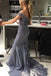 Sexy Mermaid Off the Shoulder Long Prom Dress With Lace IN685