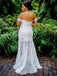Sweetheart Sheath Lace Bridal Dress Beach Wedding Dresses With Slit INP93