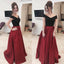 New Arrival V-Neck A-Line Long Prom Dresses,Cheap Formal Women Evening Dress IN752