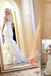 Ivory Mermaid Sweetheart Court Train Ruffle Organza Wedding Dresses IN529