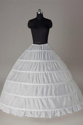 Fashion Ball Gown Wedding Petticoat Accessories White Floor Length INP8