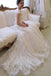 Cap Sleeve Lace A Line Long Affordable Wedding Dresses INC70
