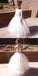 A-Line Square Lace-Up Tulle Ball Gown Long Flower Girl Dress INC50