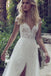 Lace Wedding Dresses, Boho Wedding Gown,Off the shoulder Wedding Dress,Cap Sleeves Wedding Dresses,Country Slit Wedding Gown,Beach Wedding Dress