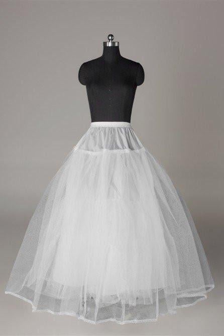Fashion Ball Gown Wedding Petticoat Accessories White Floor Length INP10
