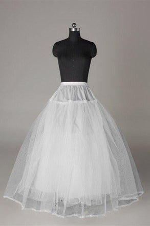 Fashion Ball Gown Wedding Petticoat Accessories White Floor Length INP10